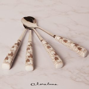 Set 4 cucchiaini Claraluna