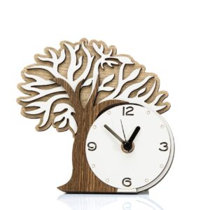 Orologio in legno con albero della vita Cuorematto D6755