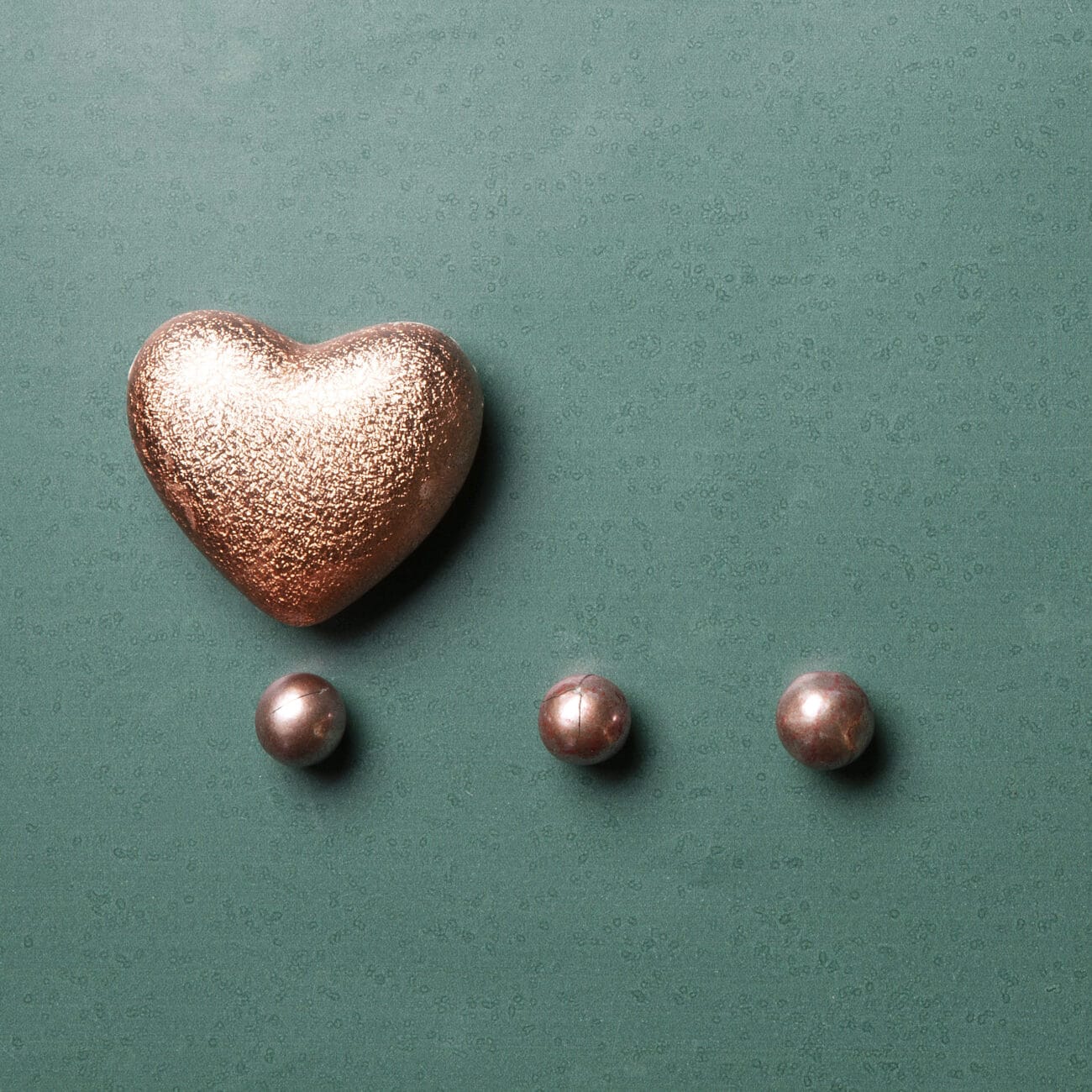 Orecchini con cuore (0,7 x 0,5cm) orecchini con cuore piccolo (Argento