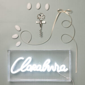 Cavatappi silver c/quadrifoglio Claraluna 24764