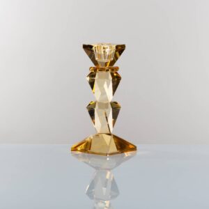Candeliere in cristallo ambra Morena Design D8572