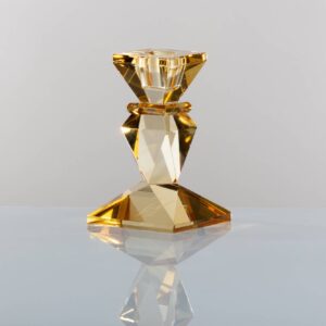 Candeliere in cristallo ambra Morena Design D8573