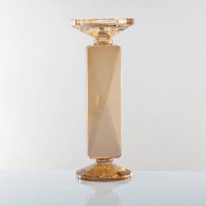Candeliere in cristallo ambra Morena Design D8575