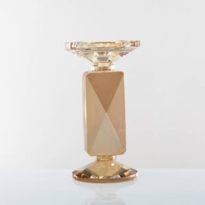Candeliere in cristallo ambra Morena Design D8576