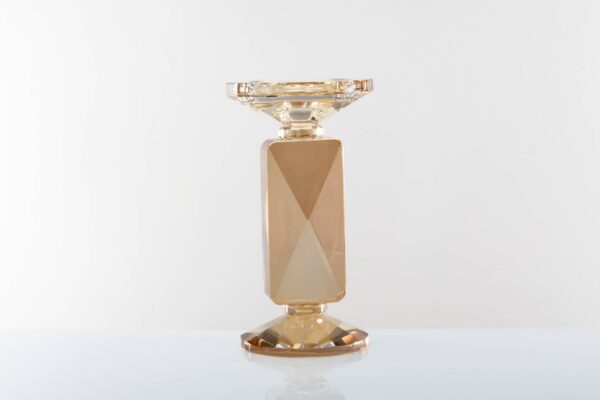 Candeliere in cristallo ambra Morena Design D8576